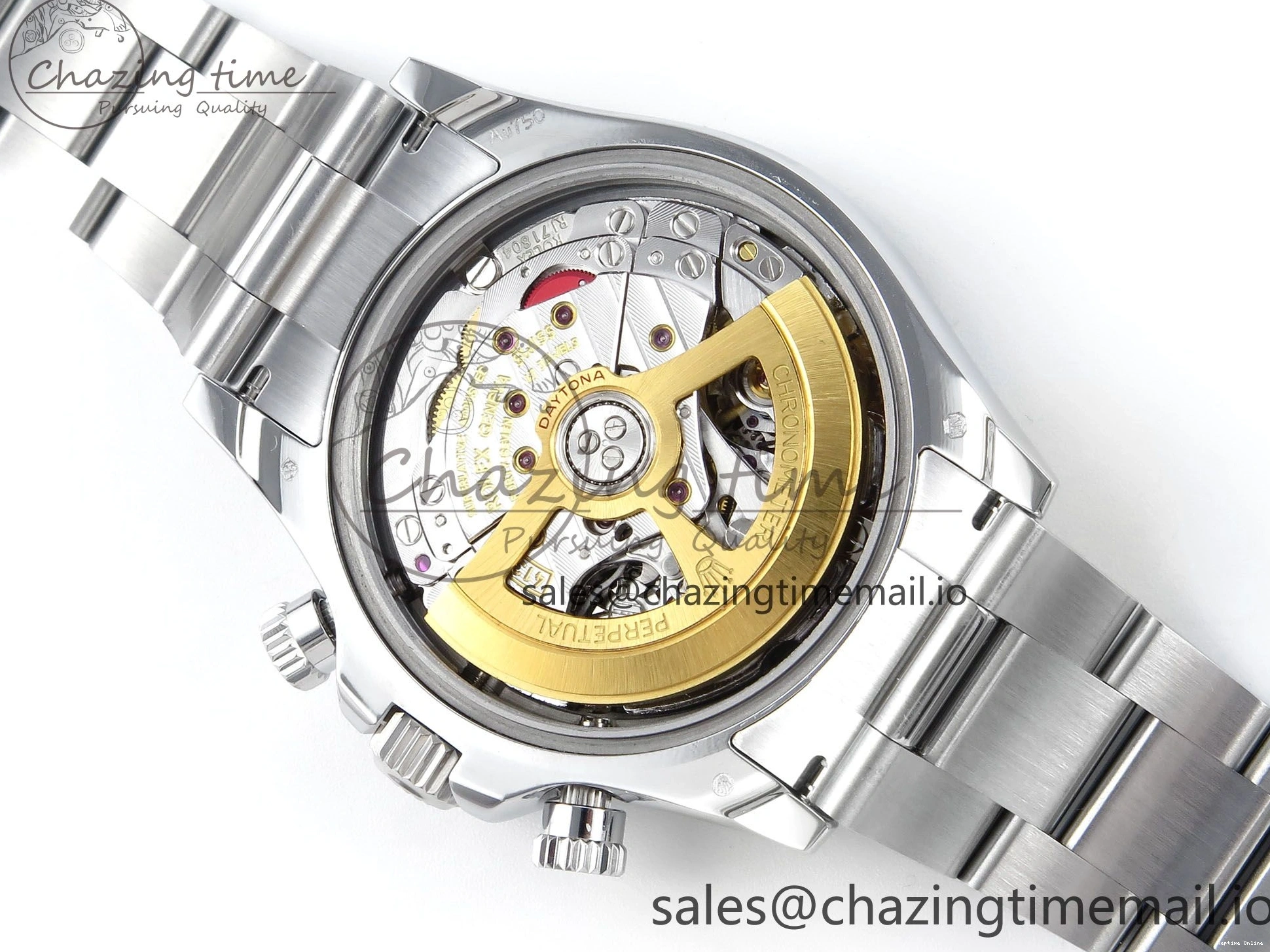 0209 EyeCatching Daytona 126529 QF 1:1 Best Edition Black Dial Steel 904L on SS Bracelet V8 QF 652